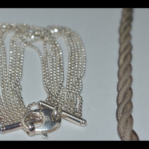 Silver necklace silver bracelet - Picture 6 of 8